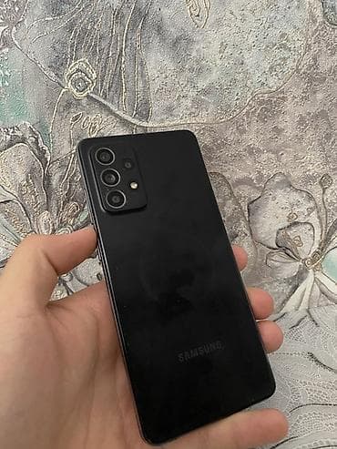 google p: Samsung Galaxy A52, Б/у, 128 ГБ, цвет - Черный, 2 SIM — 1