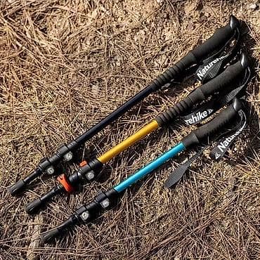 Трекинговые палочки Naturehike Подходит для многодневного похода по at lalafo.kg Трекинговые палочки Naturehike Подходит для многодневного похода по