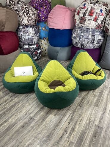 пуфф: Бинбэг, Новый, Бесплатная доставка, Самовывоз — 9