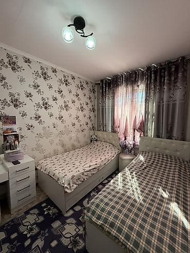 3 бөлмө, 60 м², Жеке план, 4 кабат, Жаңы ремонт — 8