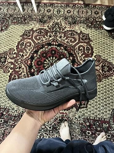 Мырзалардын бут кийими: Кроссовки повседневные, мужские - Цвет: тёмно‑серый (графит) - Верх — 1