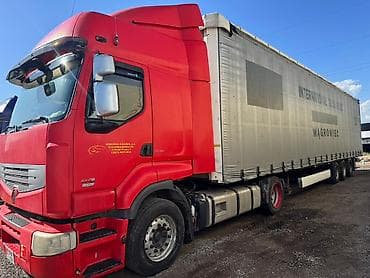 tandem volvo: Тягач, Renault, 2013 г., Шторный — 5
