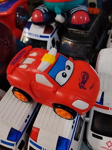 хот вилс машинки: Игрушечная машинка-трансформер «Racing» - Ярко-краский корпус с — 1