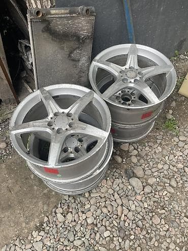 Дисктер: Куйма Дисктер R 18 Mercedes-Benz, Комплект, тешиктери - 5, Колдонулган — 5