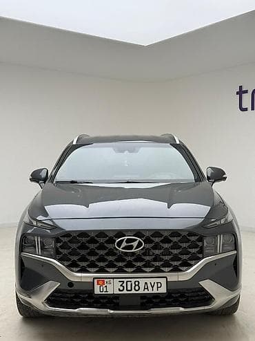 tesla 3: Hyundai Santa Fe: 2022 г., 2.5 л, Автомат, Бензин, Кроссовер — 5