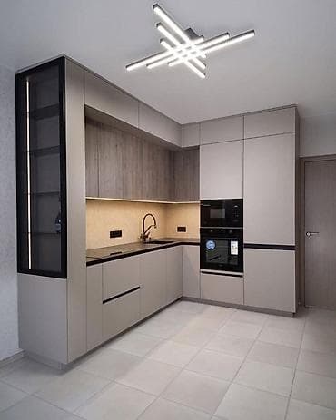 Кухни на заказ в современном стиле - Планировки: линейные