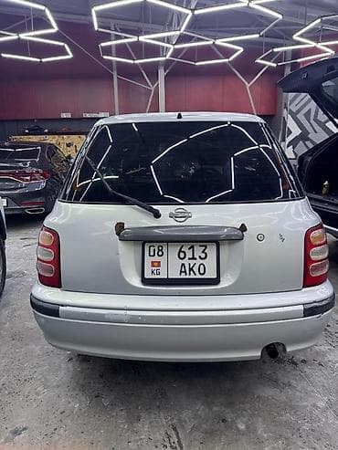 авто ру кыргызстан бишкек: Nissan Март: 2001 г., Механика, Бензин, Хетчбек — 4