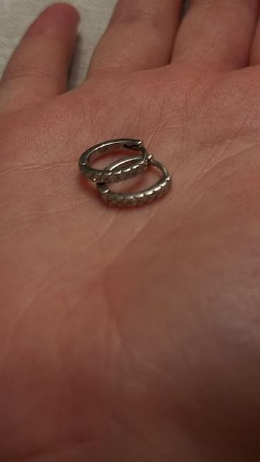 калисо силиф: Серебряные серьги, Проба 925, Цирконий, Женские, Новый — 4