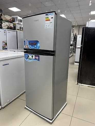 tcl qled 55: Холодильник TOEAR TOR-220, серебристый, с верхней морозильной камерой — 9