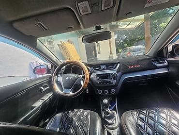 mazda 6 2002: Kia Rio: 2015 г., 1.6 л, Механика, Седан — 2