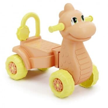 машины для малышей: Каталка толокар «Дракон» Альтернатива 🇷🇺 Подвижная передняя часть — 3