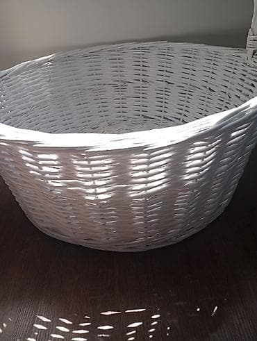 купить корзину: Корзина для вещей, цвет - Белый — 2