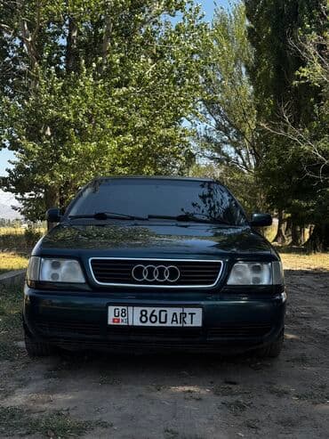 возможен обмен на дом: Audi A6: 1996 г., 2.6 л, Механика, Бензин, Седан — 1