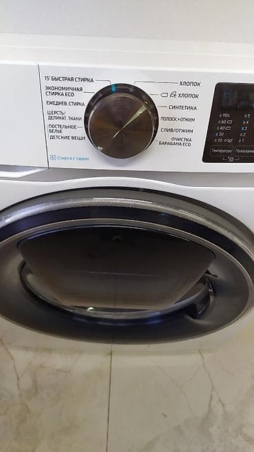 Бытовая техника: Б/у стиральная машина автомат Самсунг eco bubble add wash на 7 кг в — 5