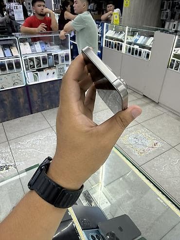 iphone cable: IPhone 16 Pro, Б/у, 512 ГБ, Natural Titanium, Кабель, 89 % — 5