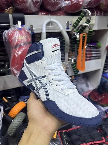 борцовки трико: Мужские кроссовки, 35, 36, 37, Asics, Новый, цвет - Черный, Самовывоз, Бесплатная доставка, Платная доставка — 2
