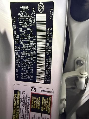 авенсис версо: Toyota Camry: 2018 г., Седан — 4