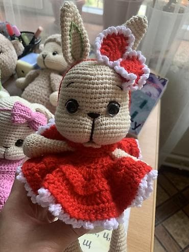 my home: Мягкие вязаные игрушки ручной работы, выполненные крючком. В — 3