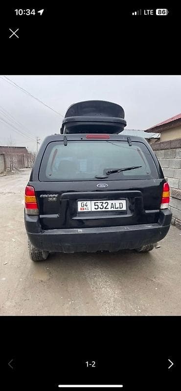 Унаа сатуу: Ford Escape: 2002 г., 3 л, Автомат, Бензин, Кроссовер — 2