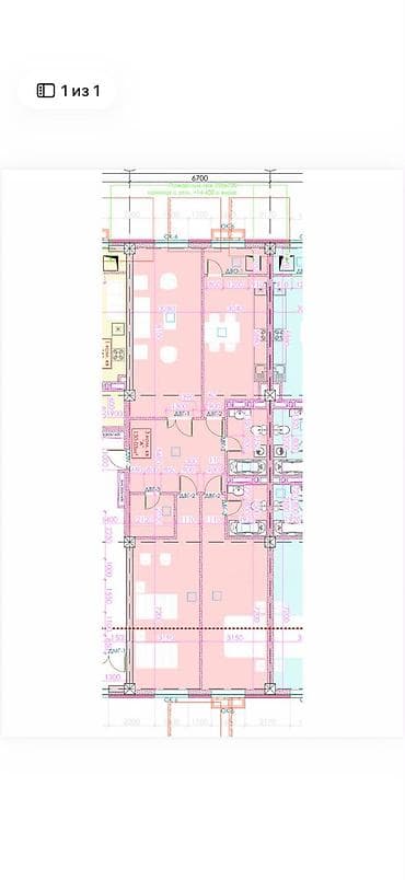 бизнем: 3 комнаты, 130 м², Элитка, 13 этаж — 3