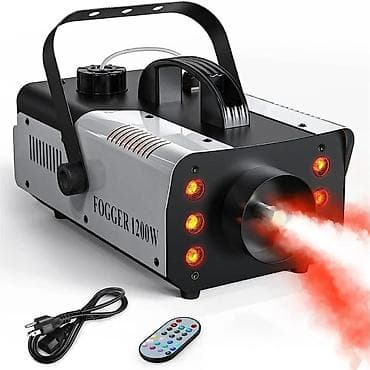 генератор холодного тумана купить: Дым-машина FOGGER 1200W с LED‑подсветкой и пультом ДУ - Мощность — 5