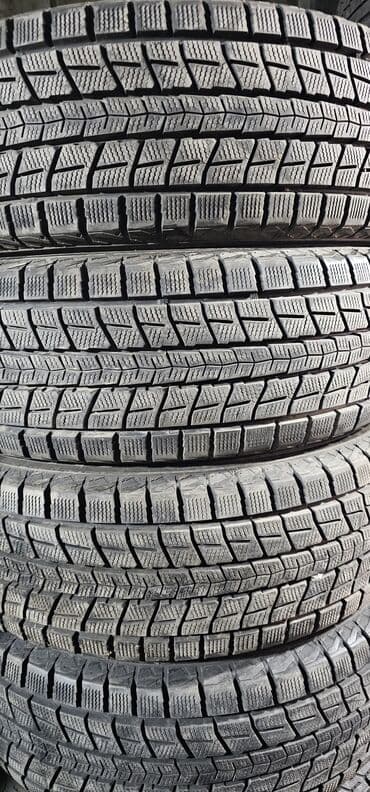 Шины 225 / 65 / R 17, Зима, Б/у, Комплект, Легковые, Япония, Dunlop at lalafo.kg Шины 225 / 65 / R 17, Зима, Б/у, Комплект, Легковые, Япония, Dunlop