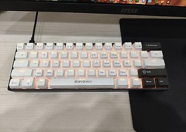 fx 6300: Клавиатура, Механическая, Проводное подключение, Размер: 60% — 1