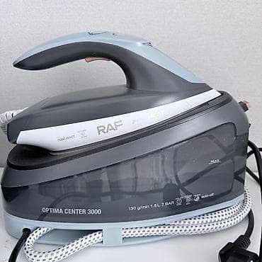 cs max: Парогенераторный утюг RAF Pro Heat Optima Center 3000. - Мощность — 1