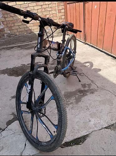 format velosiped: Горный велосипед SANHE HORSE - Тип: двухподвес (передняя вилка с — 1