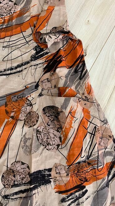 женская джинсовая одежда больших размеров: Повседневное платье, Китай, Лето, Длинная модель, Ситец, L, 3XL, M — 3