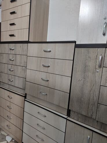 тумбы комоды с зеркалом: Комод для одежды, Новый, С зеркалом, ЛДСП, цвет - Белый, Бесплатная доставка — 5