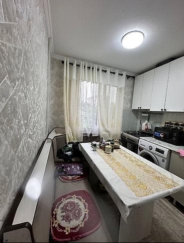 flat osh: 1 комната, 33 м², 6 мкр 104 серия, 4 этаж — 5
