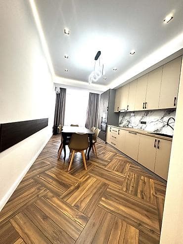 elegance stroy: 3 комнаты, 109 м², Элитка, 8 этаж, Дизайнерский ремонт — 4