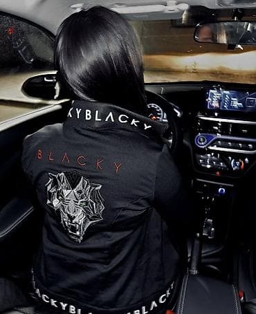 Женский спортивный костюм BLACKY - Комплект: худи/джемпер на молнии +