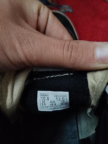 слипоны бу: Мужские кроссовки, 44, Vans, Б/у, цвет - Черный, Самовывоз — 4