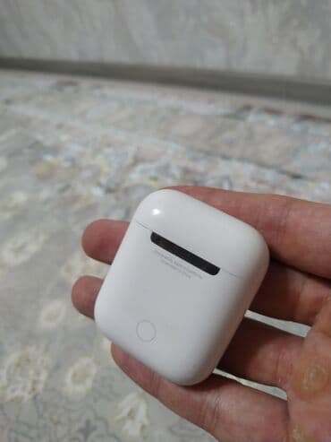 черная сумка: Вкладыши, Apple, Б/у, Беспроводные (Bluetooth), Классические — 4