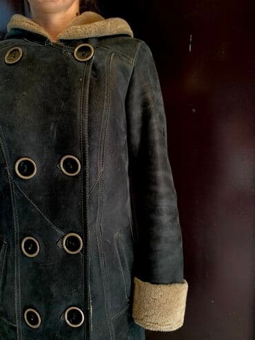 дешево дубленка: Продается натуральная дублёнка, б/у произв.Турция. Размер S-44-46 — 3