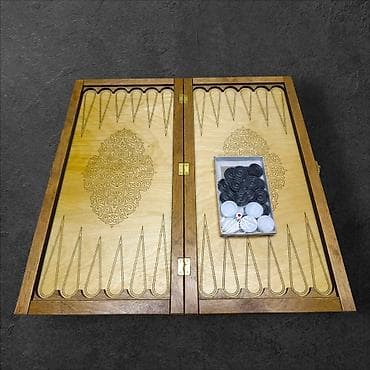 Нарды: Нарды средние КГ2605, размер игрового поля 49х49 см. Нарды сделаны в — 4