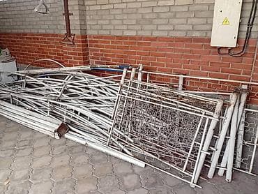projector screen: Металлический каркас навеса/беседки в разборе - Материал: стальные — 2