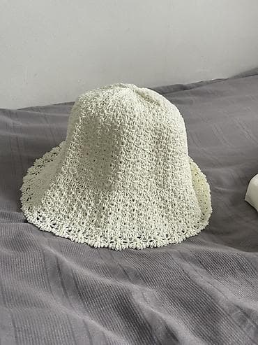 шляпа панама: Шляпа, Панама, Осень-весна, Вязаная модель — 5