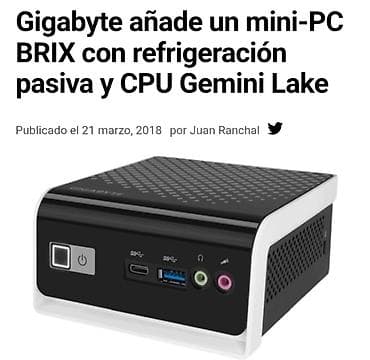 pc: GIGABYTE BRIX Mini PC на базе Intel Gemini Lake менаю на тел самсунг — 7