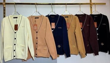 Спецодежда: Кардиган, Трикотаж, Осень-весна, Вязаная модель — 3