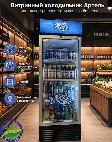 холодиник: Для напитков, Для молочных продуктов, Для мяса, мясных изделий, Китай, Новый — 2