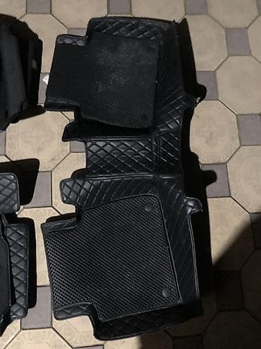 скупка католизатора: 3D Экокожа Полики Для салона Lexus, цвет - Черный, Б/у, Самовывоз — 4