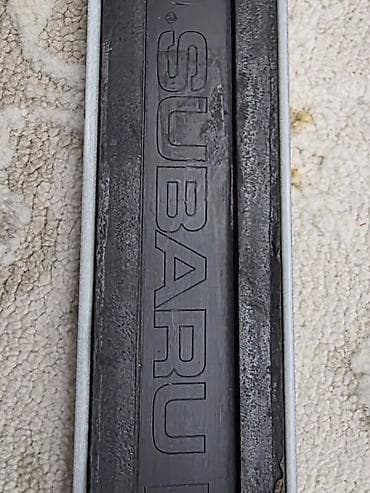 subaru legacy 2017: Наружные накладки порогов Subaru, Оригинал — 3