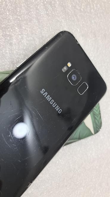 Samsung Galaxy S8 Plus, Б/у, 128 ГБ, цвет - Черный, 2 SIM
