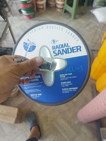Инструменттер: Радиальная шлифовальная тарелка 9" (Radial Sander) для ручной шлифовки — 2