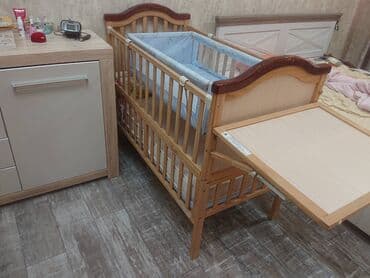 балдахин на детскую кроватку: Детская кроватка Happy Dino со съемной люлькой для младенцев (качается — 1