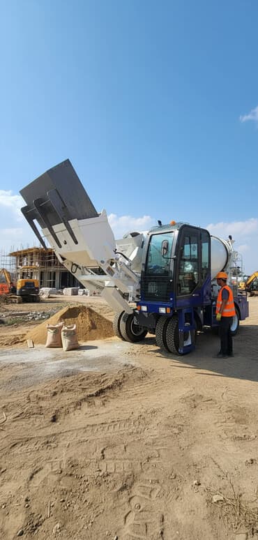 Бетон аралаштыргыч, 2024 г., 7ге чейин м3