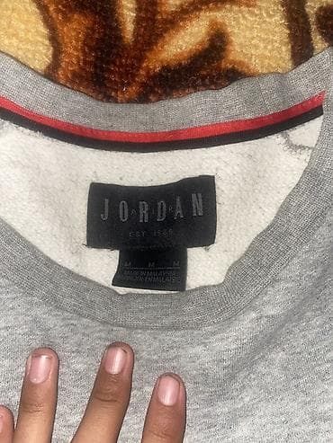 кастюм шым: Эркектердин толстовкасы, M, Jordan, Колдонулган, түсү - Боз, Өзү алып кетүү, Акылуу жеткирүү — 3